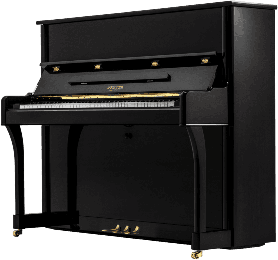 Upright piano Tribute, Black Glossy