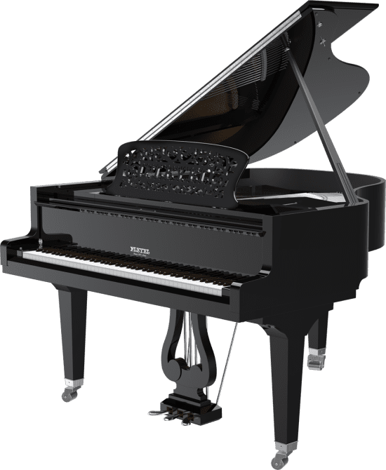 P170M Matisse quart queue noir brillant