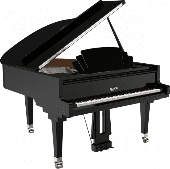 Grand piano P170 Trocadero glossy black
